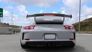 SOUL  991 GT3 with SOUL Valved Side Muffler Bypass Pipes