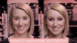 How To High Shine Glitter Eye  MECCA Beauty Junkie