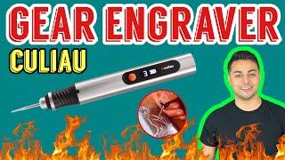 ENGRAVING PEN - Is It Worth It?  Culiau Customizer Pen +30 Bits FREE? Mark Up EDC Gadgets  How to