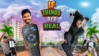IF DAILY THINGS ARE REAL 🫢   THINGS OF LIFE  Part 2   Funny Video  @4heads_