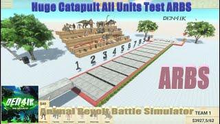 Huge Catapult All Units Test - ARBS - Den4ik-ARBSimulator