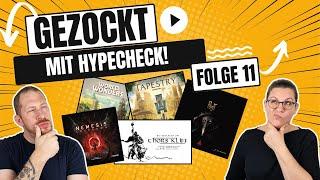 5 Brettspiele im Fokus mit Hypecheck