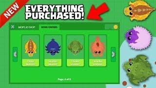 MOPE.IO  PURCHASING ALL THE RARE MONSTERS & DRAGONS SKINS  GOLDEN AGE SPENDING SPREE WITH SKINS