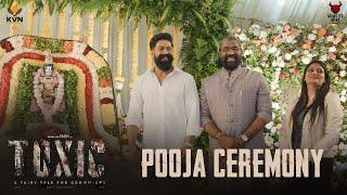 TOXIC Pooja Ceremony - Rocking Star Yash  Geetu Mohandas  KVN Productions  Monster Mind Creations