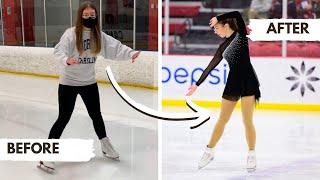 I BECAME A COMPETITIVE FIGURE SKATER IN 2 YEARS… I STARTED AT 15  2 year figure skating progress