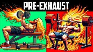 PRE-EXHAUST WORKOUT TUTORIAL  What Is Gym Pre-Exhaust And How To Perform It