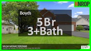 #HNROP Boyds 5Br 3+Ba Home  STUNNINGLY RENOVATED AND METICULOUSLY MAINTAINED BRICK COLONIAL ON ...