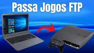 PS3 FTP FileZilla - Transferir PKG ISO jogos fácil e rápido