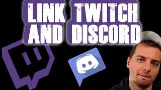 How to link your twitch with Discord