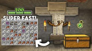 EASIEST Zombie & Skeleton Mob Spawner XP Farm  Minecraft 1.21 Tutorial