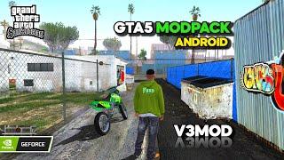 GTA5 Modpack V3 For GTA Sa Android  Gta Sa Gta5 Modpack Download Android