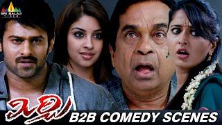 Mirchi Movie Back to Back Comedy Scenes  Prabhas  Brahmanandam  Anushka  Telugu Comedy Scenes