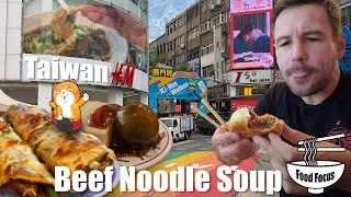 Food Focus Taipei Beef Noodle Soup Taiwan 