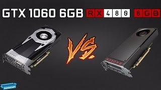 GTX 1060 6GB vs RX 480 8GB 1080p & 1440p - Comparison