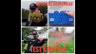 12 Gauge DDupleks Broadhead Slug Test