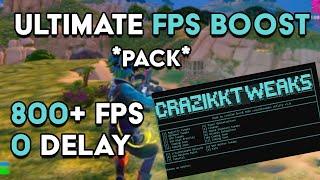 *INSANE* Fortnite FPS BOOST Tool   More FPS Lower Latency & Reduced Ping