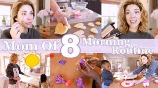 ️Mom of 8 Kids Morning Routine ️  Homeschooling Homemaking + Large Family Life...