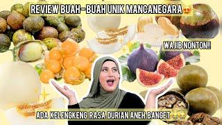 TASYI REVIEW BUAH-BUAH UNIK - ADA KELENGKENG RASA DURIAN? ANEH BANGET??