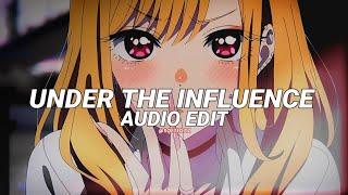 under the influence - chris brown edit audio