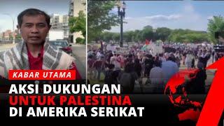 Warga di Sejumlah Kota di Amerika Serikat Memberikan Dukungan Untuk Palestina  Kabar Utama tvOne