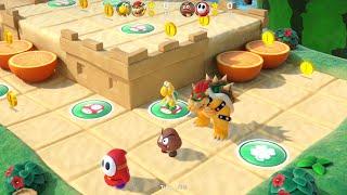 Super Mario Party Partner Party #2183 Watermelon Walkabout Koopa Troopa & Bowser vs Goomba & Shy Guy