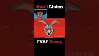 Dont Listen by @Jakeneutron  FNAF Security Breach Eyes Animation #fnaf #animation #vanny #shorts