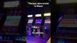 The best retro arcade in Miami. Arcade Time entertainment #arcade  #videogames #florida #travel