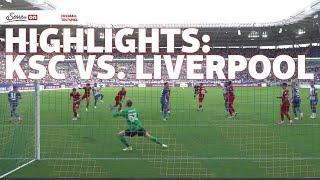 Lars Stindl mit Volley-Traumtor Karlsruher SC vs. FC Liverpool  Die Highlights