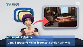 Berita Lucu Gancet Setelah Wik-wik   Kartun lucu 3D by Plotagon Story  Keluarga Joki