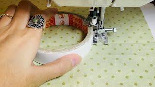 ⭐️ 12 amazing sewing tips and tricks for beginners  Sewing techniques no overlock machine no serger
