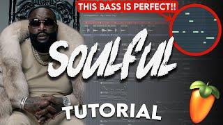 MAKING A SOULFUL HIPHOP BEAT FOR RICK ROSS J COLE JAY Z Soulful Beat Tutorial - FL Studio