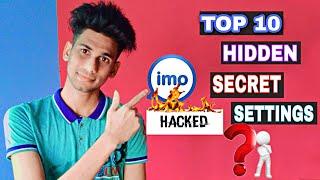 Top 10 Secret Settings And Tricks Of Imo HINDI 10 Hidden Settings IMO 2020