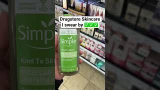 Best drugstore skin care products #SHORTSMASCHALLENGE #skincare #drugstorebeauty