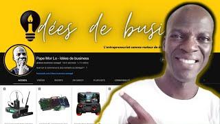 YouTube Solutions Idées de Business et courrier AdSense    En Wolof 