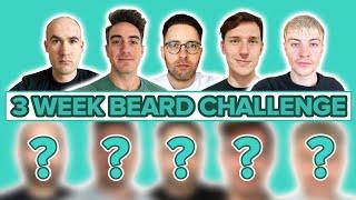 Guys Try To Grow Beards In 3 Weeks