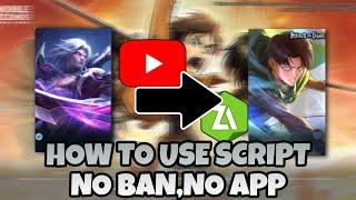 HOW TO USE SCRIPT NO BAN  ANY ANDROID 11-13  2024 NEW ANY SKIN YOU WANT  MLBB TUTORIAL TAGALOG