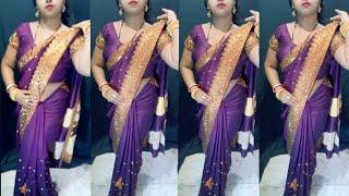 saree draping new styleRegular saree drapingEasy saree draping stylesaree how to wear #short