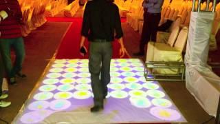 MotionMagix Interactive Floor at a baby shower