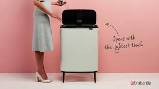 Brabantia Bo Touch Bin HI 60L and 2 x 30L for easy waste separating  Brabantia 