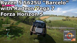 AMD Ryzen 5 5625U - Forza Horizon 5 - Can you play Forza Horizon 5 on AMDs new Barcelo chip?