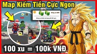 Ngọc Rồng Seri - Review Map Vũ Trụ Mavel Mới Dân Cày Kiếm Tiền Cực Ngon và Đi Tìm BTC2 Vip Nhất Game