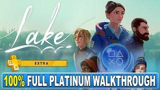 Lake 100% Platinum Walkthrough  Trophy & Achievement Guide - Free with PS Plus Extra