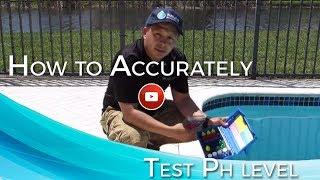 How to Accurately Test the Ph Level - Swimming Pool