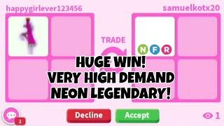  Trading RIDE POTION TO A VERY HIGH DEMAND NEON LEGENDARY In 30 MINUTES