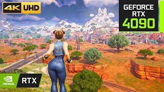 Fortnite Chapter 5  RTX 4090 24GB  4K Max Graphics RTX ON  DLSS ON 