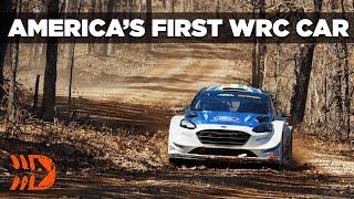 First Modern WRC Car In America  M-Sport Ford Fiesta WRC