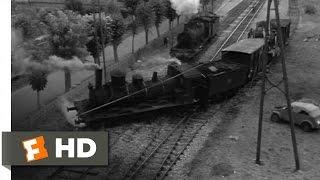 The Train 510 Movie CLIP - Train Wreck 1964 HD