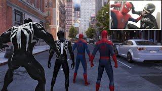 SPIDERMAN SONYVERSE PLAYING SPIDERMAN 2 FUNNY FREE ROAM GAMEPLAY