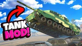 We Tested Our a TANK on Monster Truck JUMPS in Snowrunner Mods