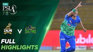 Full Highlights  Peshawar Zalmi vs Multan Sultans  Match 13  HBL PSL 7  ML2T